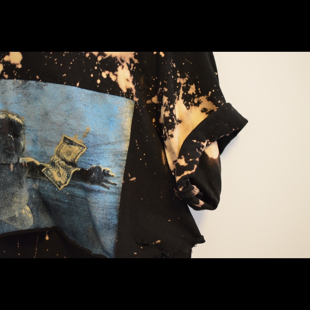 Nirvana “Nevermind” Bleached Crop - image 3